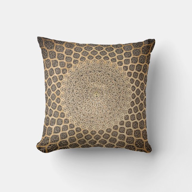 Elegant Vintage Arabesque Cushion (Front)