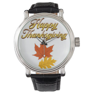 elegant vintage autumn thanksgiving watch