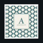 Elegant vintage bauble Christmas party Napkin<br><div class="desc">Elegant vintage bauble Christmas party decor. Modern classy typography design.</div>