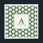 Elegant vintage bauble Christmas party Napkin<br><div class="desc">Elegant vintage bauble Christmas party decor. Modern classy typography design.</div>