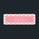 Elegant vintage baubles retro Christmas<br><div class="desc">Elegant vintage baubles retro Christmas holiday address labels.  Background colour can be customised. Part of a coordinating collection.</div>