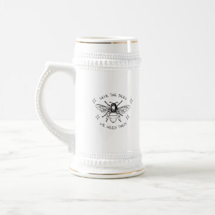 Elegant Vintage Bee Coffee Mug