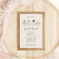 Elegant Vintage Bike Gender Reveal