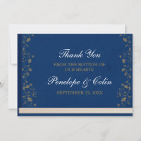 Elegant Vintage Blue Library Book Cover Wedding
