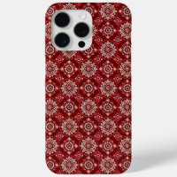 Elegant Vintage Boho Geometric Floral Pattern