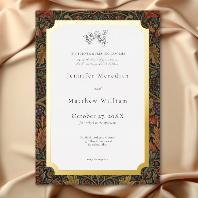 Elegant Vintage Cottage Botanical Fall Wedding (Creator Uploaded)