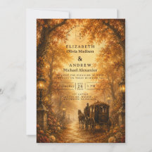 Elegant Vintage Fall Wedding