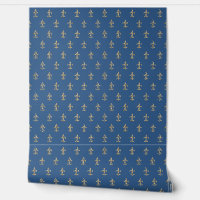 Elegant Vintage Fleur de Lis French Gold