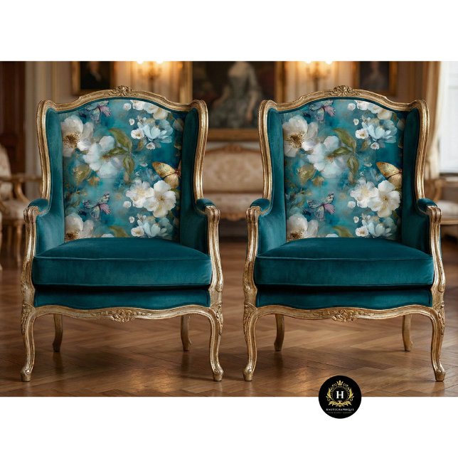 Elegant Vintage Floral Decoupage Tissue Paper (Creator Uploaded)