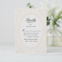 Elegant Vintage Floral Lace Traditional Wedding