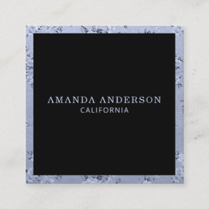 Elegant Vintage Floral Lavender   Business Card