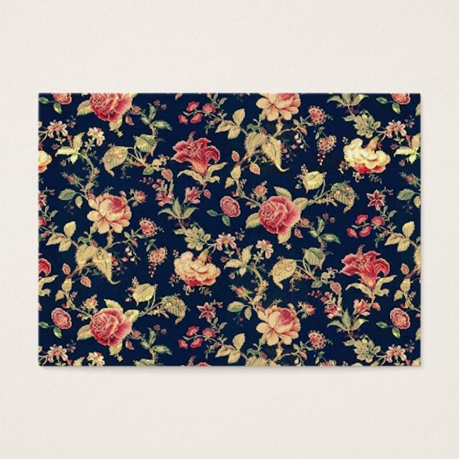 Elegant Vintage Floral Pattern Template Chubby (Front)