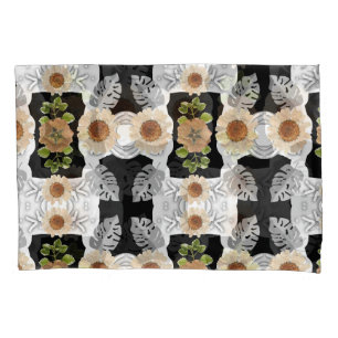 Elegant Vintage Floral Pillowcase
