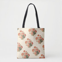 Elegant Vintage Floral Pink Peonies 