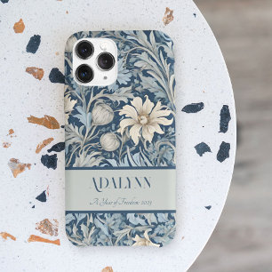 Elegant Vintage Floral Retirement Gifts for Mom Case-Mate iPhone 14 Case