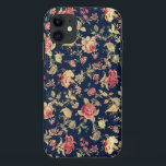 Elegant Vintage Floral Rose iPhone Case<br><div class="desc">This case features a vintage floral pattern.</div>
