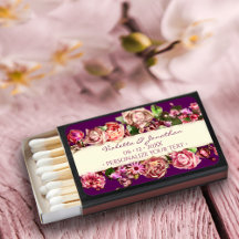 Elegant Vintage Floral Wedding Bridal Shower Favou
