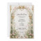Elegant Vintage Garden Wedding Save the Date Card