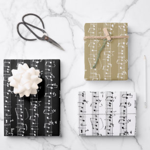 Elegant Vintage Handwritten Notes Sheet Music