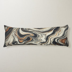 Elegant Vintage Marble Swirl Body Cushion