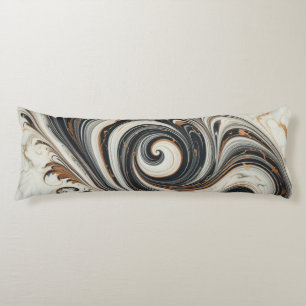 Elegant Vintage Marble Swirl Body Cushion