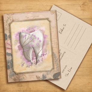 Elegant Vintage Old Fashioned Dental Gift Postcard