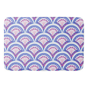 Elegant Vintage Ornamental Artwork Bath Mat