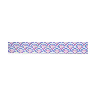Elegant Vintage Ornamental Artwork Wrap Around Label