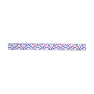 Elegant Vintage Ornamental Artwork Wrap Around Label