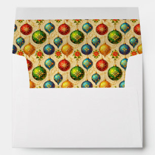 Elegant Vintage Ornaments Envelope