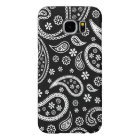 Elegant Vintage Paisley Black and White Pattern