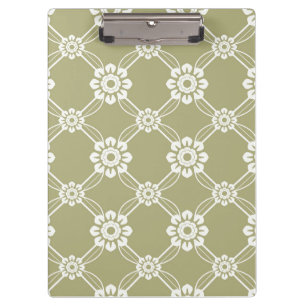 Elegant Vintage Pattern Clipboard