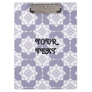 Elegant Vintage Pattern Clipboard