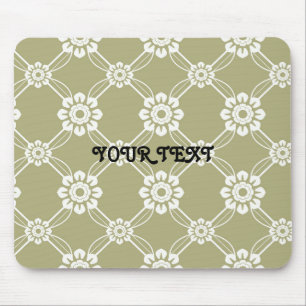 Elegant Vintage Pattern Mouse Pad