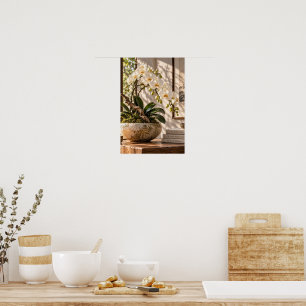 Elegant Vintage Pink Blossom Vase Wall Art – Roman