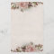 Elegant Vintage Pink Rose Stationery