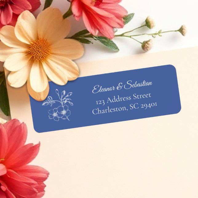 Elegant Vintage Romance Dusty Blue Floral Wedding (Creator Uploaded)