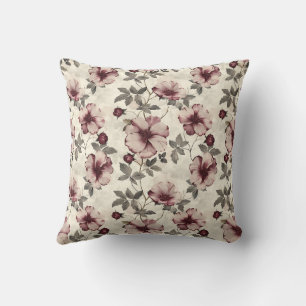 Elegant Vintage Stylish Romantic Floral Chic Cushion