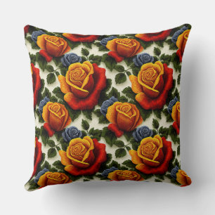 Elegant Vintage Stylish Romantic Floral Chic Cushion
