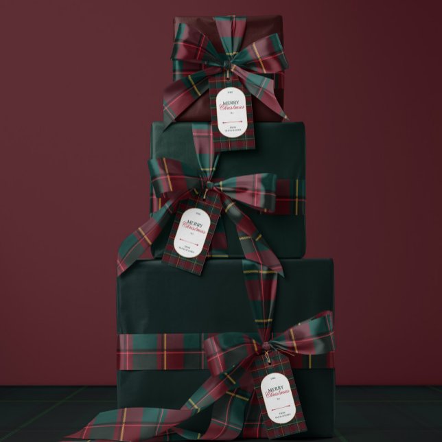 Elegant vintage Tartan Plaid Christmas Satin Ribbon (Creator Uploaded)