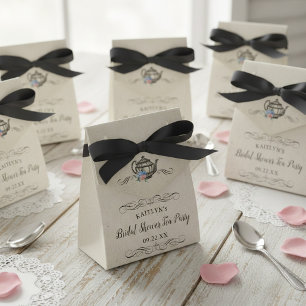 Elegant Vintage Tea Party   Bridal Shower Favour Box