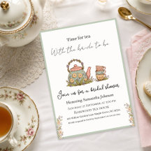 Elegant Vintage Tea Party Bridal Shower