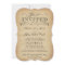 Elegant Vintage Typography Wedding Invitations