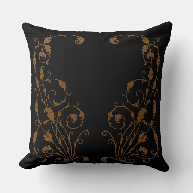 Elegant, Vintage, Victorian Steampunk Cushion (Front)