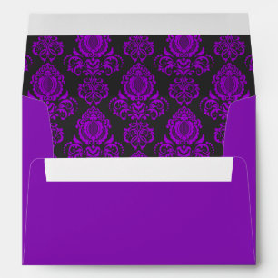 Elegant, Vintage, Victorian Steampunk Damask  Envelope