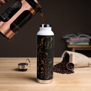 Elegant, Vintage, Victorian Steampunk Personalised Water Bottle