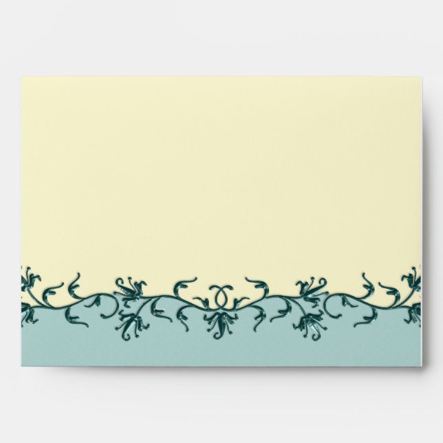 Elegant Vintage Wedding Envelopes (Front)