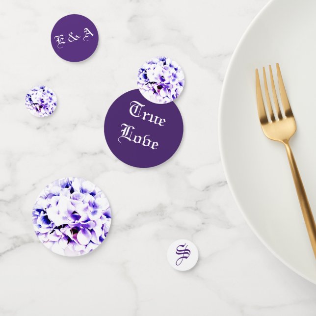 Elegant Violets  Confetti (Group)