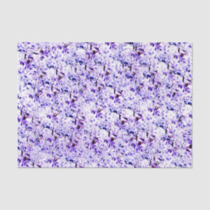 Elegant Violets Wedding Tissue Paper
