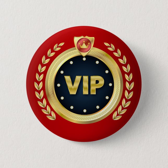 Elegant VIP Access Badge (Front)